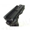 Tactical RIS Total Bipod Flashlight Holder Foregrip Grip Black