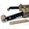 Tactical RIS Total Bipod Flashlight Holder Foregrip Grip Tan