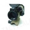 Comp M2 Type Red Green Dot Sight Scope w/Cantilever Mount Tan