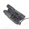 AN/PEQ-16 with Red/Green Laser & Dual LED Illuminator Black