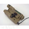 AN/PEQ-16 with Red/Green Laser & Dual LED Illuminator Tan