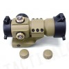 Comp M3 Type Red Green Dot Sight Scope w/Cantilever Mount Tan