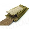 Molle Single Pistol Magazine Pouch Coyote Brown