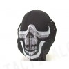 Stalker Type Half Face Metal Mesh Raider Mask Ver. 2 Skull Ghost