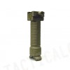 RIS Picattinny 20mm Rail Tactical Foregrip Grip w/Bipod Brown