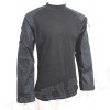 Tactical Long Sleeve Combat Shirt Black