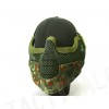 Stalker Type Half Face Metal Mesh Raider Mask Ver. 2 German Camo