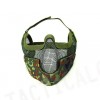 Stalker Type Half Face Metal Mesh Raider Mask Ver. 2 German Camo