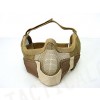 Stalker Type Half Face Metal Mesh Raider Mask Ver. 2 Desert Camo