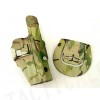 CQC SIG P220/P226 RH Pistol Paddle & Belt Holster Multi Camo