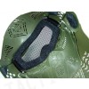 Full Face Airsoft Goggle Mesh Mask w/Neck Protect OD