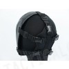 Full Face Ghost Recon Airsoft Mesh Goggle Skull Mask Black