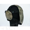 Full Face Hockey Type Airsoft Mesh Goggle Mask A-TACS Camo