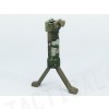 RIS Picattinny 20mm Rail Foregrip Grip w/Bipod Multi Camo