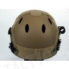 Airsoft FAST Carbon Style Helmet Brown