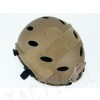 Airsoft FAST Carbon Style Helmet Brown