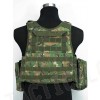 USMC MOD Molle Assault Plate Carrier Vest Digital Camo Woodland