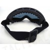 Airsoft X400 Wind Dust Tactical Goggle Glasses Black