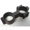 25mm Dual Hole Laser Sight Flashlight Scope Ring Mount