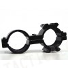 25mm Dual Hole Laser Sight Flashlight Scope Ring Mount