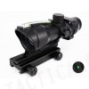 ACOG Type Optical Fiber Green Illuminated Dot Sight Scope