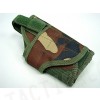 Molle Handgun Pistol Belt RH Holster Camo Woodland