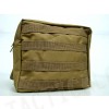 Molle Drop Leg Panel Utility Waist Pouch Bag Coyote Brown