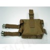 Molle Drop Leg Panel Utility Waist Pouch Bag Coyote Brown