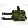 Molle Drop Leg Panel Utility Waist Pouch Bag Camo Woodland