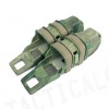 Molle FastMag Magazine Clip Set for Pistol/MP5 A-TACS Camo FG