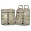 Molle FastMag Magazine Clip Set for 7.62 AK/M14 Tan