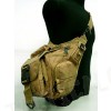 Tactical Utility Shoulder Pack Carrier Bag Coyote Brown