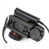 1x22x33 4 Reticle Red/Green Dot Sight Reflex w/ Red Laser