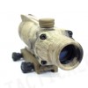 ACOG Type Optical Fiber Red Dot Sight (Dual Power) A-TACS Camo