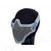 Deluxe Stalker Type Half Face Metal Mesh Protector Mask ACU