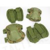 SWAT X-Cap Airsoft Paintball Knee & Elbow Pads Marpat Woodland