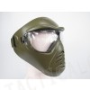 APS Heavy Duty Face Mask with Anti-Fog Lens Olive Drab OD