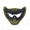 APS Heavy Duty Face Mask with Anti-Fog Lens Olive Drab OD