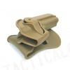 IMI Style Beretta 92/96 RH Pistol & Magazine Paddle Holster Tan