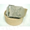 US Army Navy Eagle Tactical BDU Nylon Duty Belt Tan