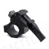 25mm/30mm Scope Red Dot Sight QD Lever Mount Black