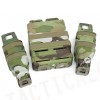 Molle FastMag Magazine Clip Set for M4/Pistol/MP5 Multi Camo