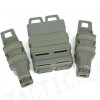 Molle FastMag Magazine Clip Set for M4/Pistol/MP5 Foliage Green