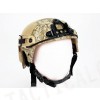 IBH Helmet with NVG Mount & Side Rail Digital Desert Camo