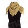 Face Veil Mesh Netting Scarf Mask Tan