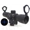 4x30 Blue Illuminated Carry Handle Rubber Rifle Scope