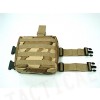 Molle Drop Leg Panel Utility Waist Pouch Bag Desert Camo