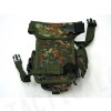 Drop Leg Utility Waist Pouch Carrier Bag German Camo Woodland