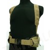 Molle II Panel Platform Waist Belt Suspender Coyote Brown