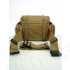 Molle Utility Shoulder Waist Pouch Bag L Coyote Brown